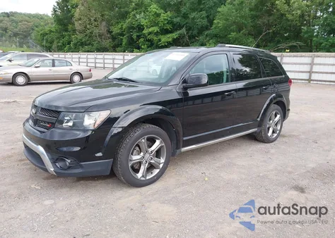 2017 Dodge Journey Crossroad Plus Awd from USA, damaged, VIN 3C4PDDGG7HT703901